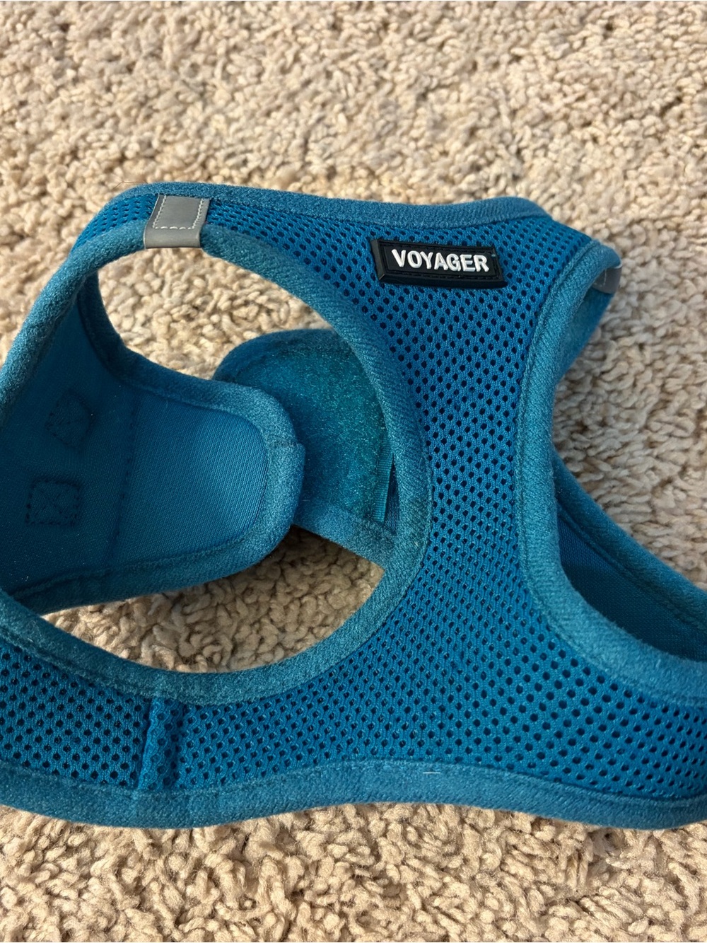 Voyager Teal Mesh No-Pull Dog Harness